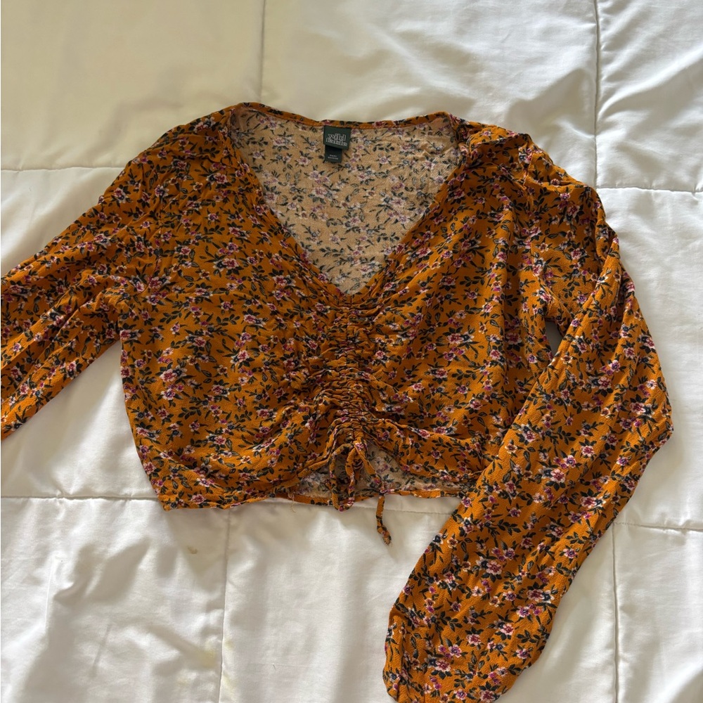 Floral Long Sleeve Top